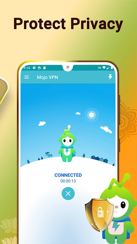 Mojo VPN - Secure Fast Proxy  Screenshot 4