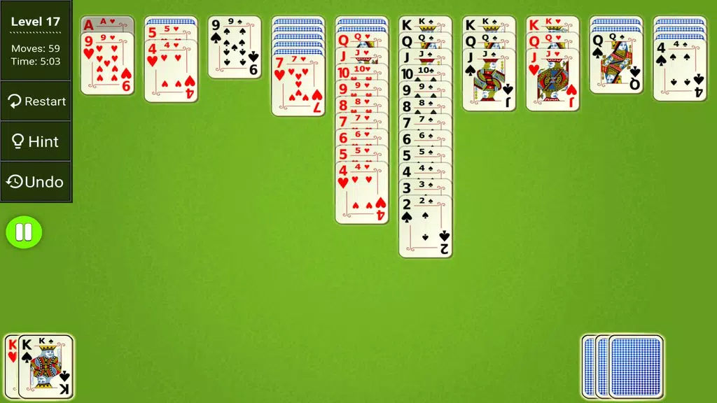 Spider Solitaire Epic  Screenshot 3