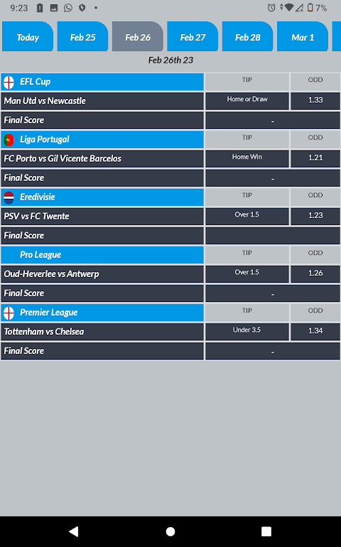 BET WISE TIPS & PREDICTIONS  Screenshot 3