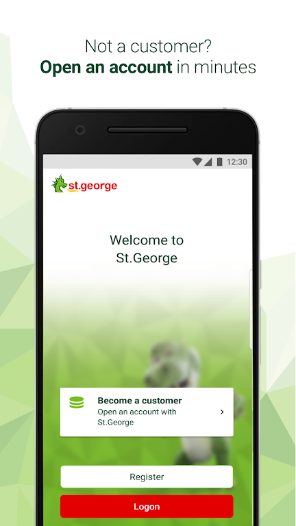 St.George Mobile Banking  Screenshot 1