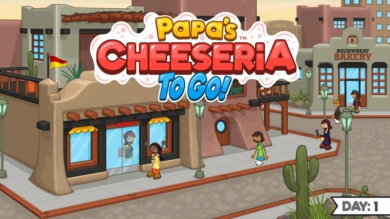 Papa's Cheeseria To Go  Screenshot 1