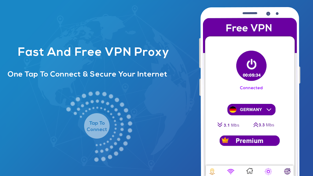 Blue Spot VPN Proxy Server  Screenshot 1