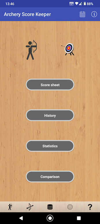 Archery Score Keeper  Screenshot 1