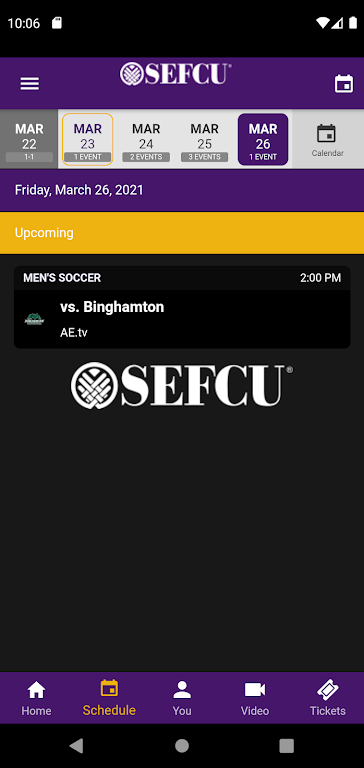 UAlbanySports  Screenshot 2