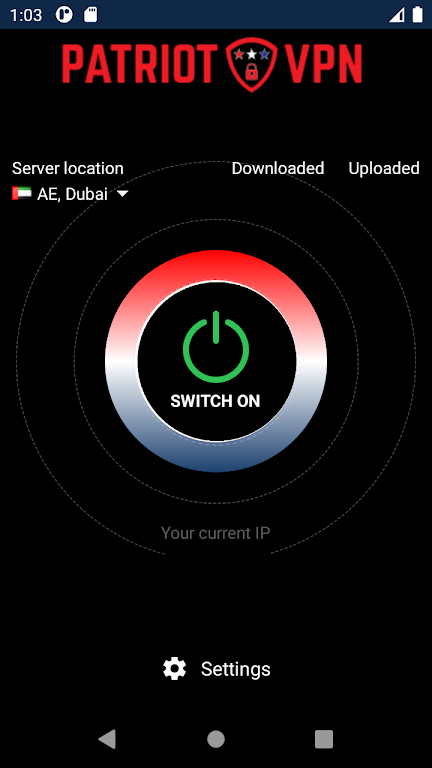 Patriot VPN  Screenshot 1