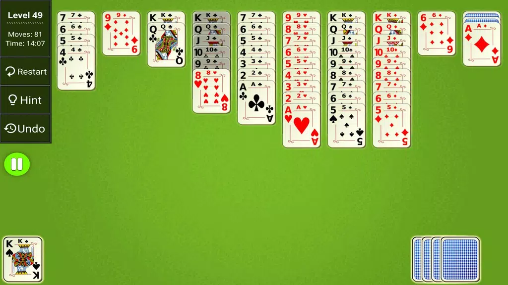 Spider Solitaire Epic  Screenshot 1