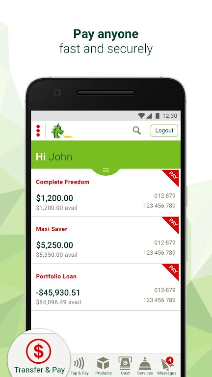 St.George Mobile Banking  Screenshot 2