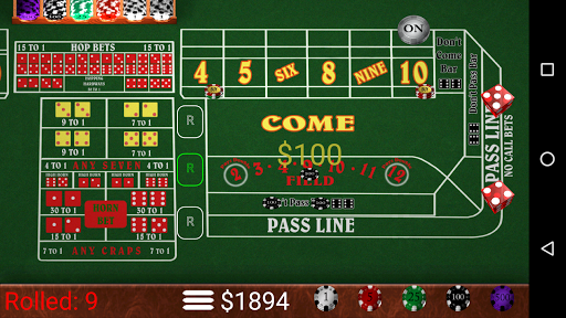 Craps Trainer Free  Screenshot 1