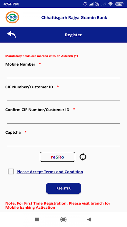 CRGB Mobile Banking  Screenshot 1