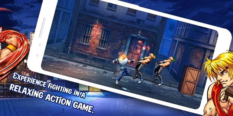 Beat Em Up Street Fight Rage  Screenshot 2