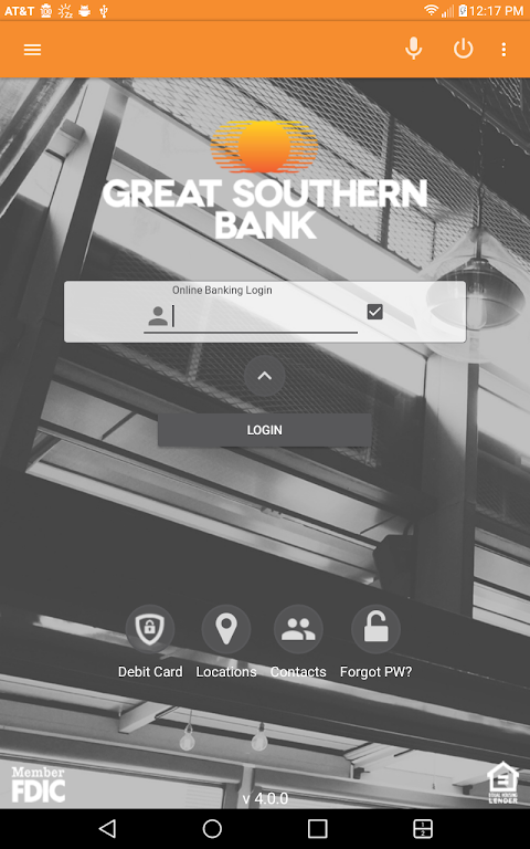 Great Southern Mobile Banking  Screenshot 1