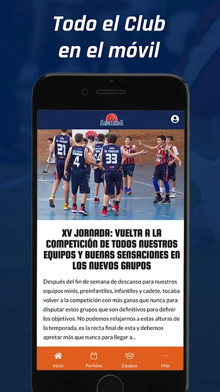 Baloncesto Arganda  Screenshot 1