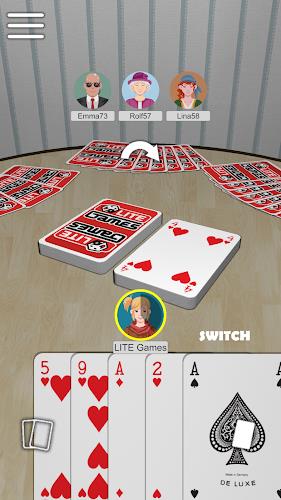 Crazy Eights free card game  Screenshot 1