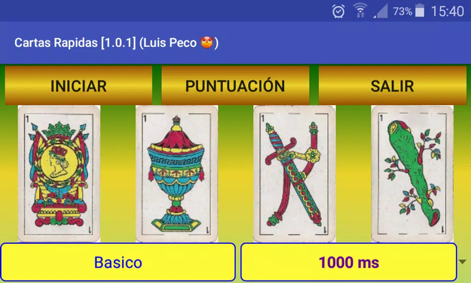 Cartas rapidas  Screenshot 1