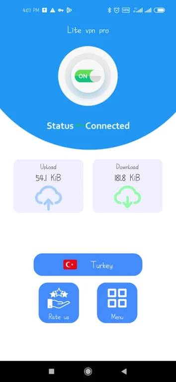 Lite Vpn fast and secure VPN  Screenshot 2