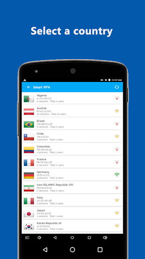 Free VPN Proxy by SmartVPN  Screenshot 1