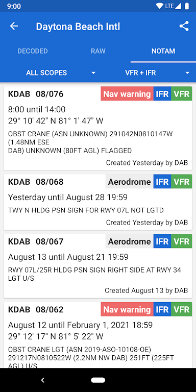 Avia Weather – METAR & TAF Mod  Screenshot 4