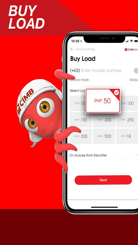 CIMB Bank PH  Screenshot 1