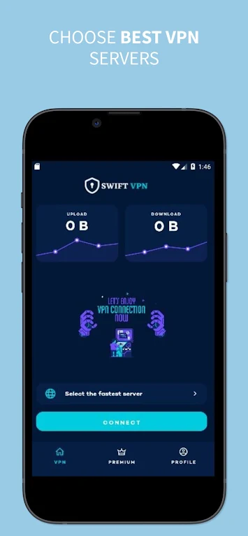 Swift Vpn - Ultra Fast VPN  Screenshot 1