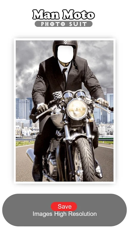 Man Bike Photo Suit Editor  Screenshot 4