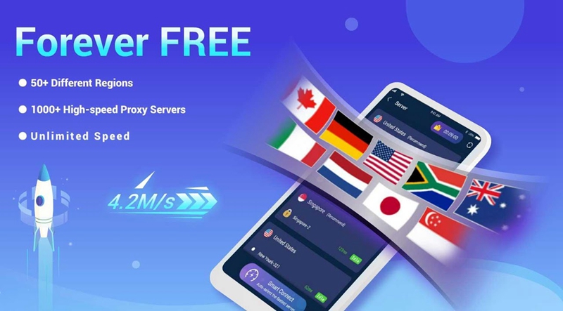 Free VPN Lightsail | Ultra Fast & Better VPN Proxy  Screenshot 3