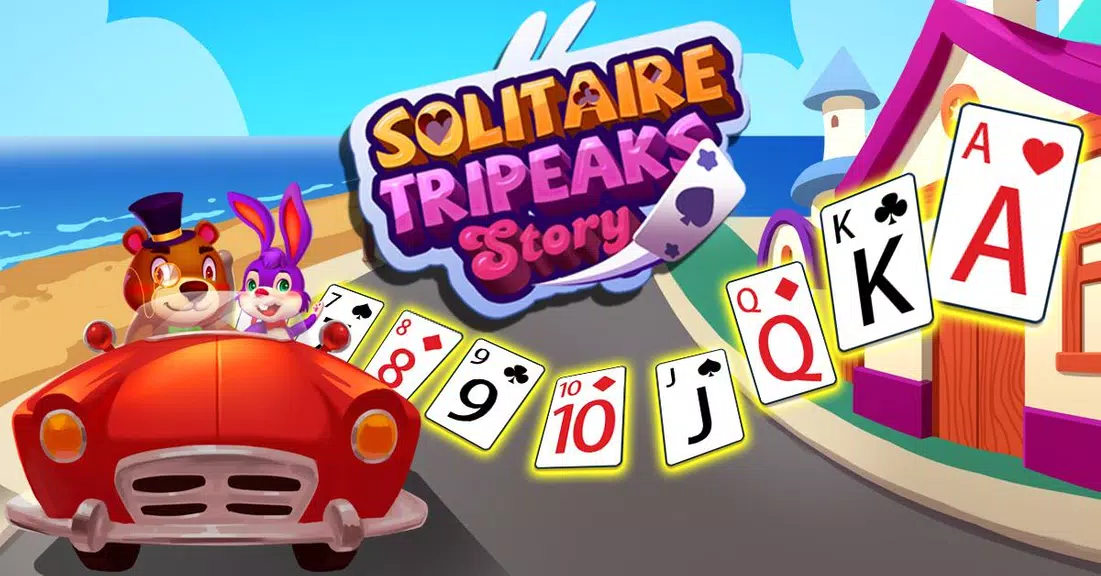 Solitaire Tripeaks Travel-card  Screenshot 2