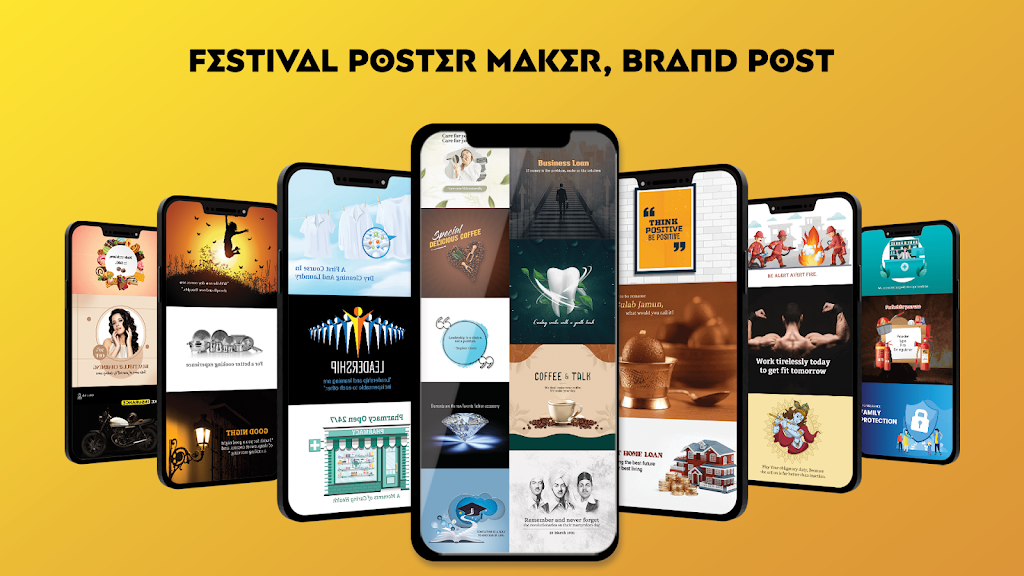 Festival Poster Maker & Brand Mod  Screenshot 1