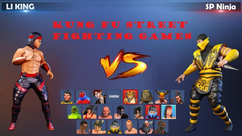 Kung Fu Street Fighting Games  Screenshot 1