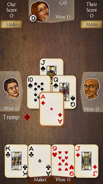 Euchre Free  Screenshot 1