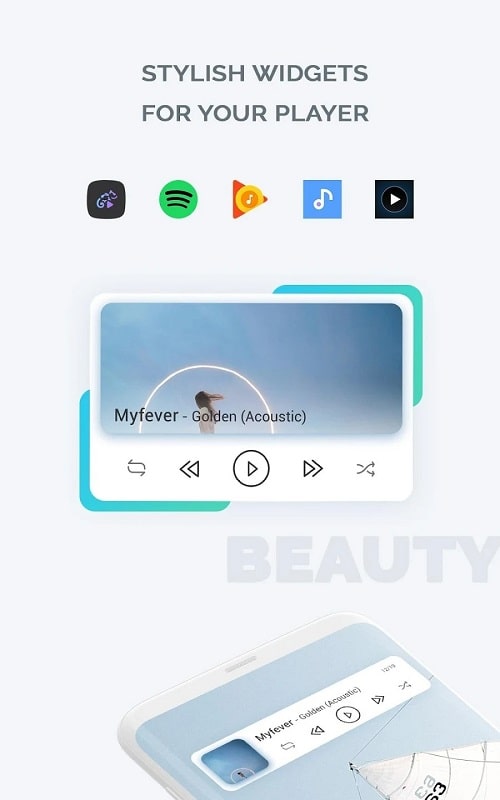 Audio Widget pack  Screenshot 2