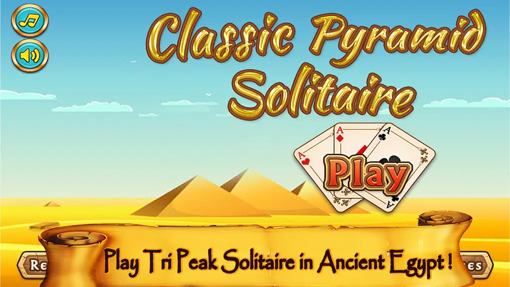 Pyramid Tri Peaks Solitaire  Screenshot 2