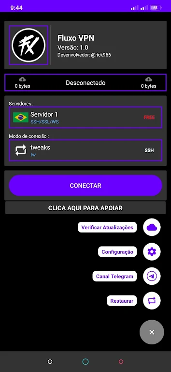 Fluxo VPN  Screenshot 2