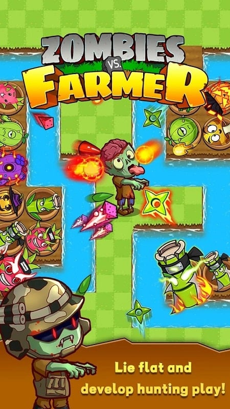 Zombies Vs Farmer  Screenshot 1