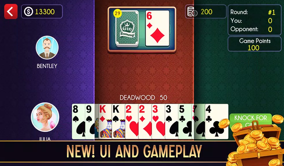 Gin Rummy Stars Grand Plus  Screenshot 2