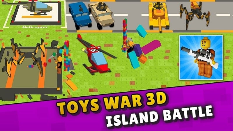 Toys War 3D  Screenshot 1