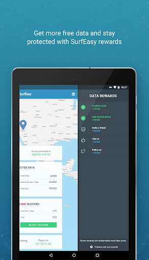 SurfEasy Secure Android VPN  Screenshot 3