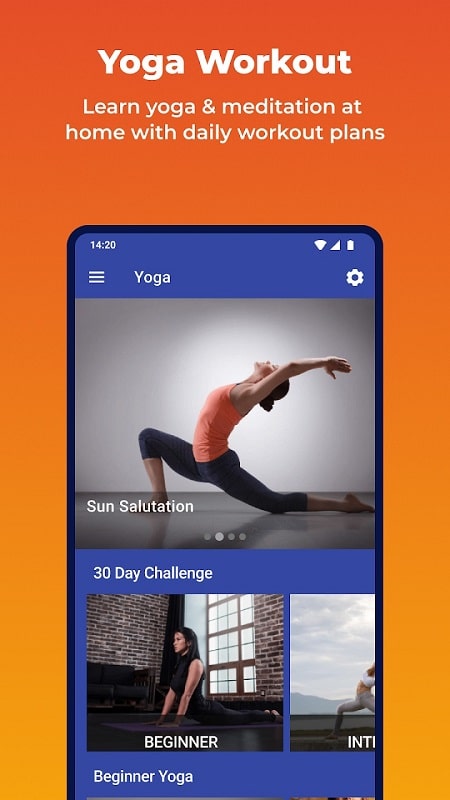 Daily Yoga Workout+Meditation  Screenshot 3