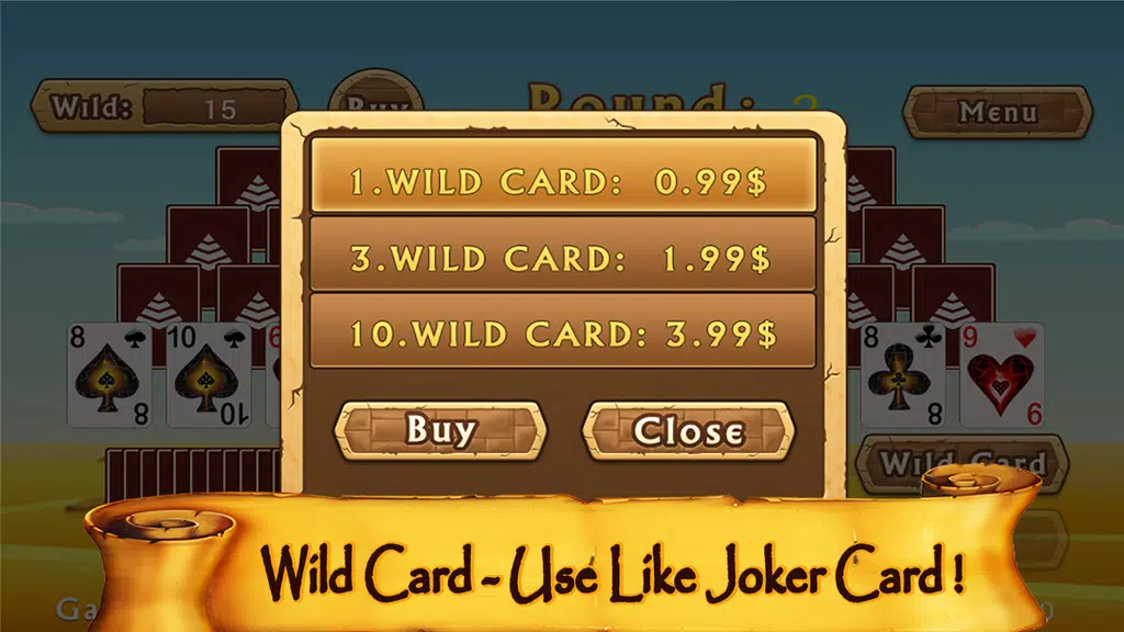 Pyramid Tri Peaks Solitaire  Screenshot 3