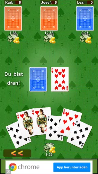 Mau Mau - card game  Screenshot 1