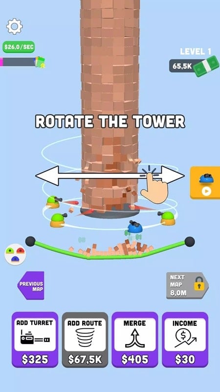 Tower Crusher!  Screenshot 1