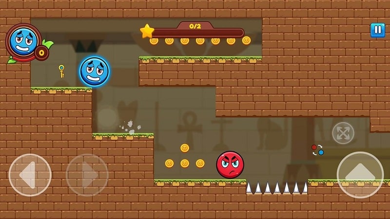 Red and Blue: Twin Color Ball  Screenshot 3