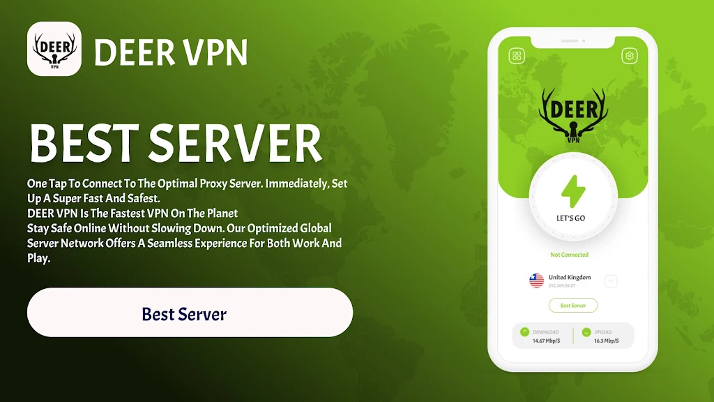 Deer vpn -vpn  Screenshot 2