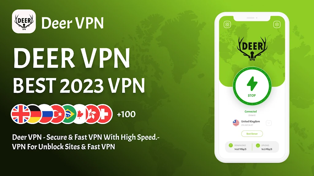 Deer vpn -vpn  Screenshot 1