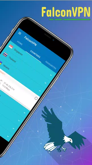 FalconVPN - Free Fast Secure V  Screenshot 2