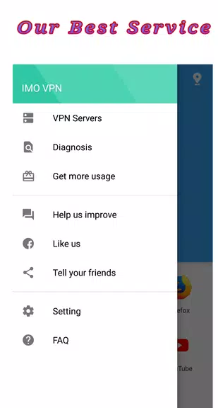 IMO VPN - HD Voice Clearity & Free Proxy VPN  Screenshot 3