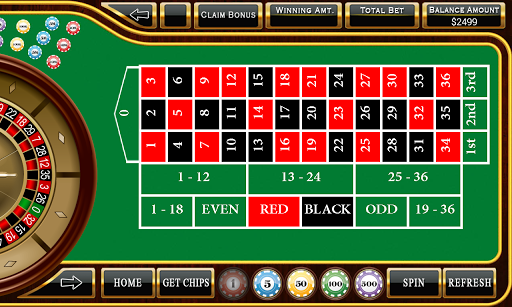 Roulette - Casino Style!  Screenshot 1