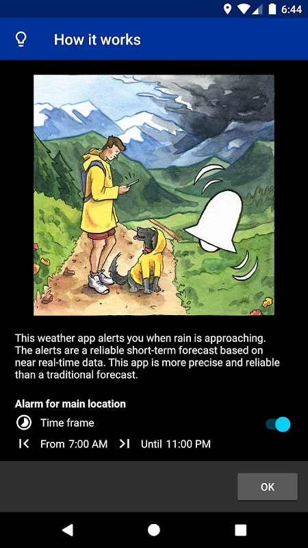 Rain Alarm  Screenshot 1