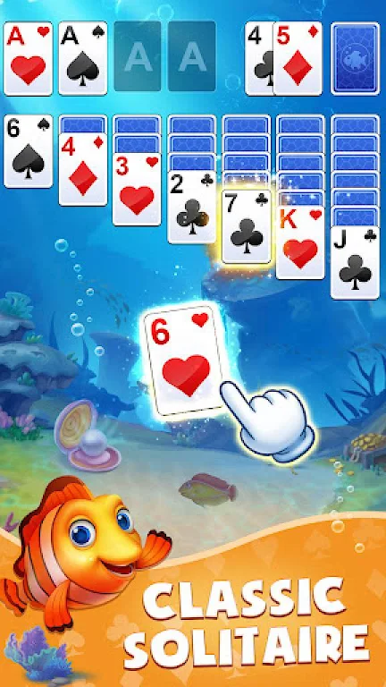 Solitaire: Fishing Go!  Screenshot 1