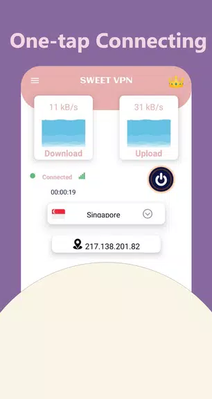 Sweet VPN - Secure VPN, Unbloc  Screenshot 1