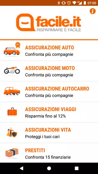 Facile.it - Assicurazioni Auto  Screenshot 1